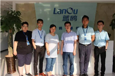 湖北经济软件学院领导莅临蓝鸥郑州实地考察