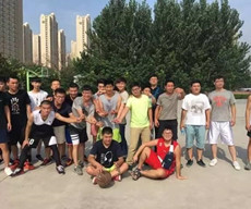 蓝鸥“攻城狮”师生篮球联谊赛